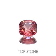 オレンジスピネル(宝石名スピネル)ビルマ/マダガスカル産 0.66ct 識別済[220817512]5.5x5.2mm前後