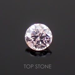 ピンクダイヤモンド 南アフリカ・オーストラリア産 ルース 0.101ct ソーティング付き[21019341]2.8×2.8mm前後