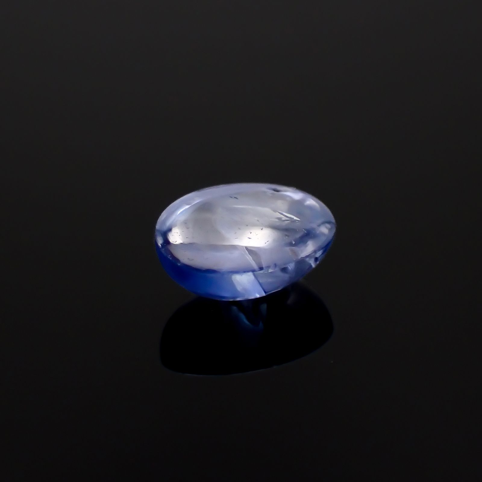 サファイア(宝石名ブルー・サファイア)スリランカ/マダガスカル産 1.28ct 識別済[230923441]7x5.1mm前後