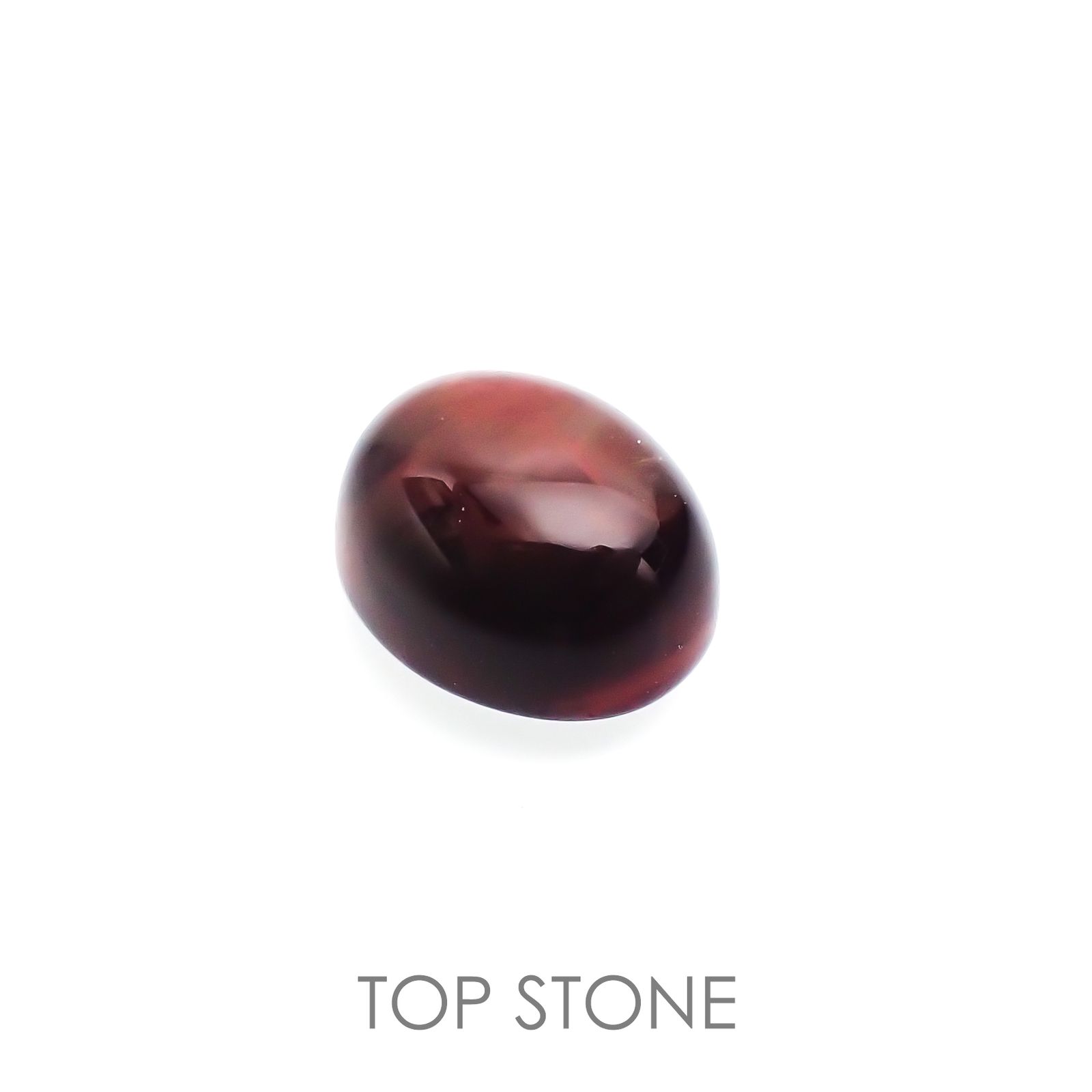 バイカラーアンデシン(宝石名アンデシン/ラブラドライト) チベット産 2.32ct 識別済[211013550]8.9×7.2mm前後