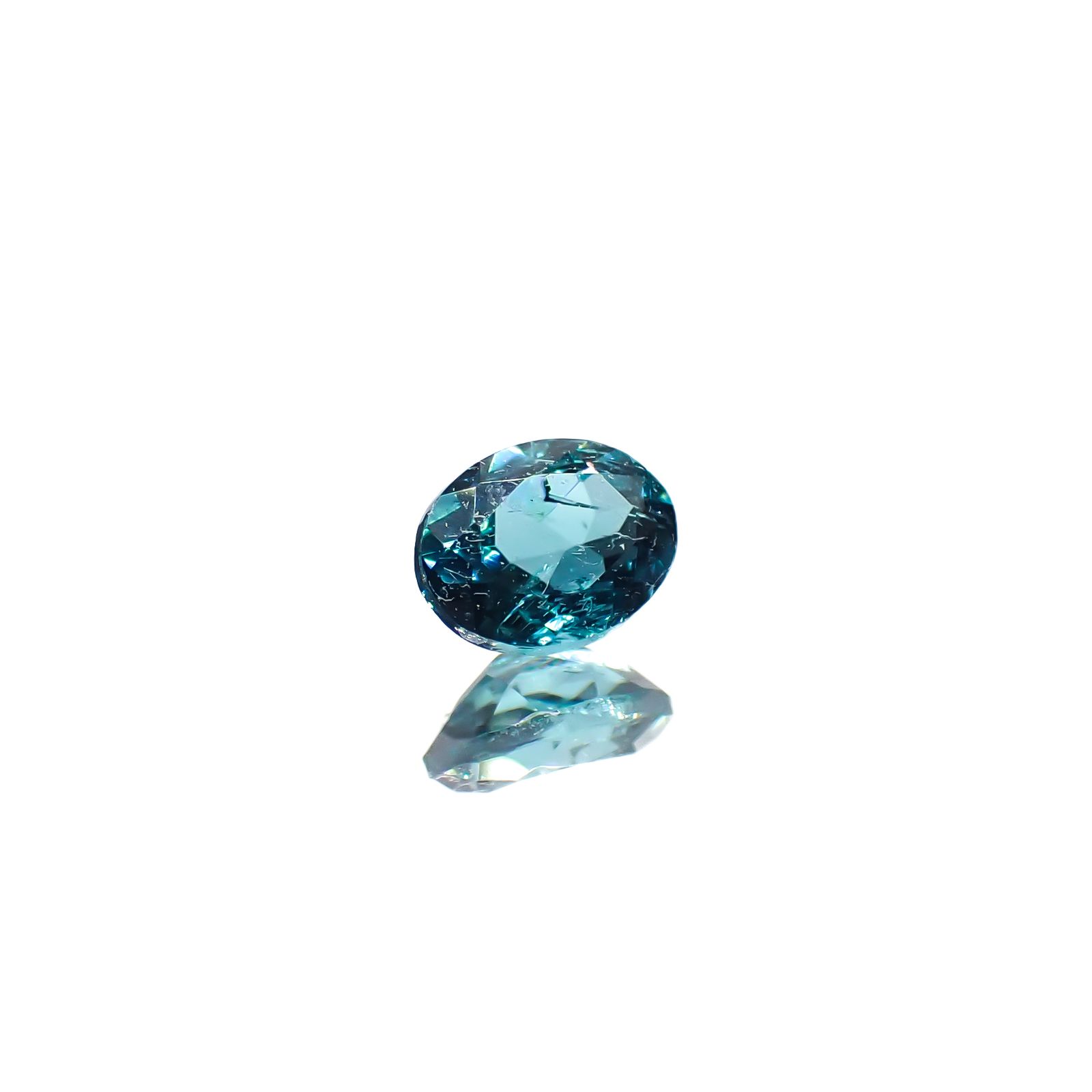 ブルーグリーントルマリン ブラジル産 0.19ct[240628036]3.9x3mm前後