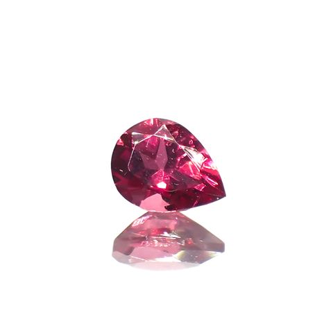 レッドスピネル(宝石名スピネル)タンザニア産 0.19ct 識別済[230522106]4x3.1mm前後