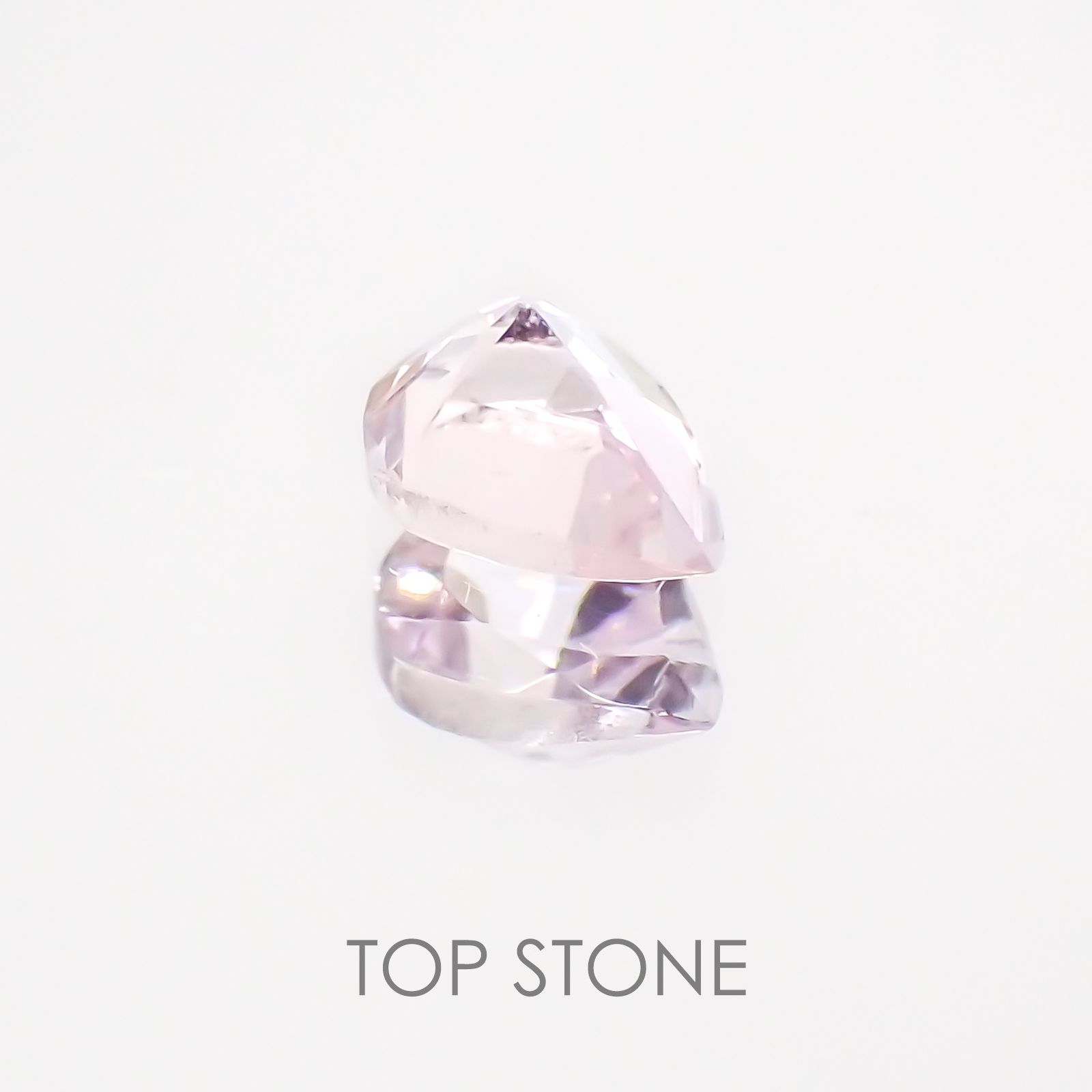 ピンクゾイサイト(宝石名ピンク・ゾイサイト) タンザニア産 0.18ct 識別済[20127882]4×3mm前後