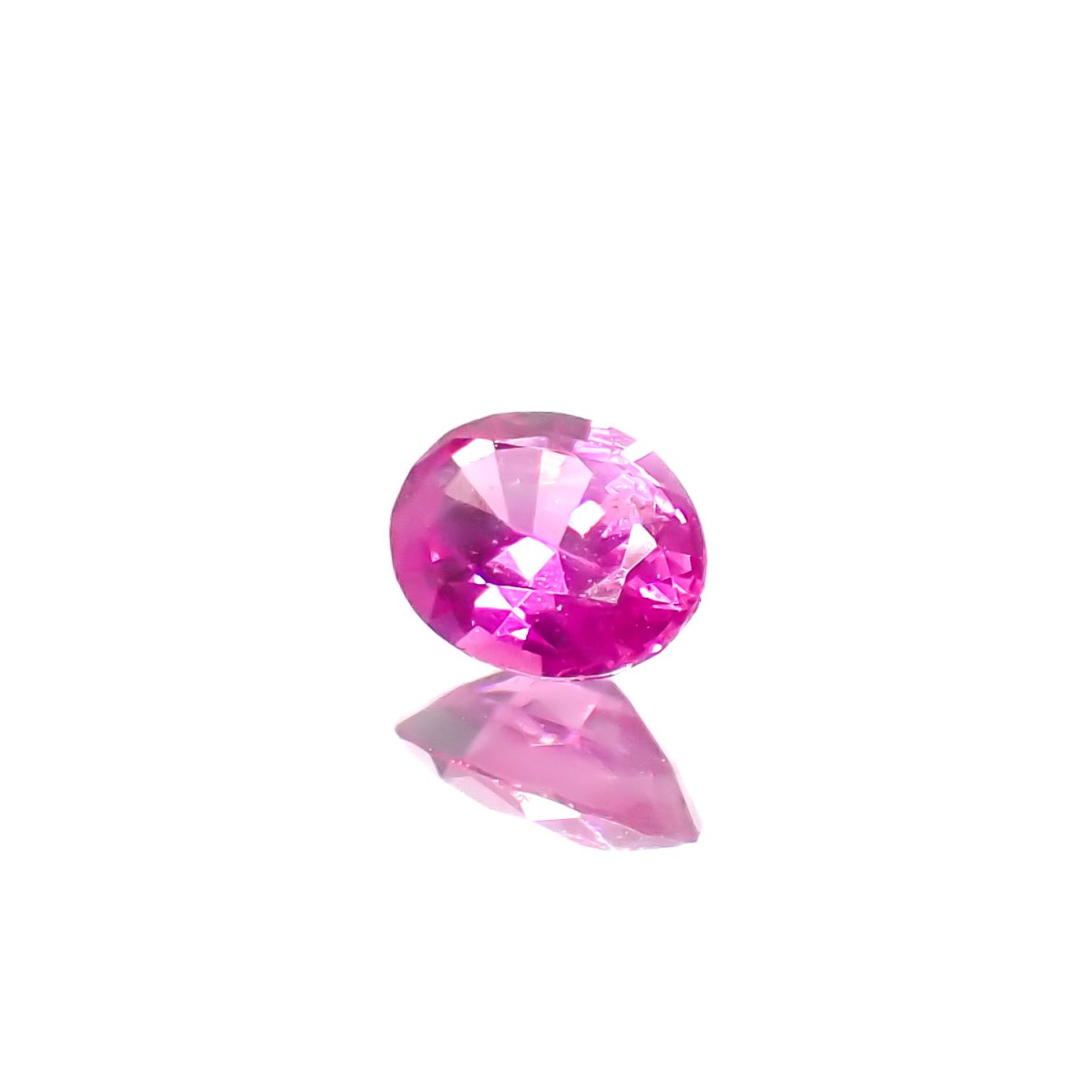 ネオンピンクサファイア スリランカ産 0.17ct[240728545]4x3mm前後