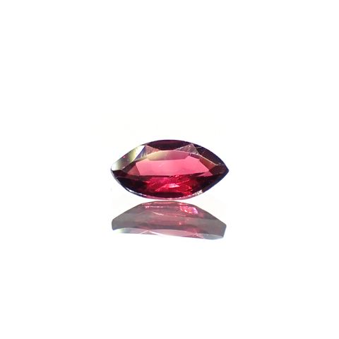 レッドスピネル(宝石名レッド・スピネル)タンザニア産 0.13ct 識別済[231124098]4.7x2.5mm前後