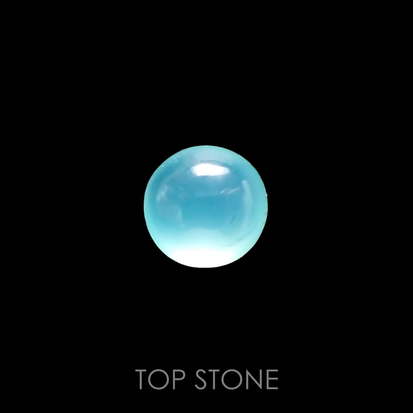 ブルースミソナイト(宝石名スミソナイト)ナミビア産 1.74ct 識別済[220616143]6.2x6.2mm前後