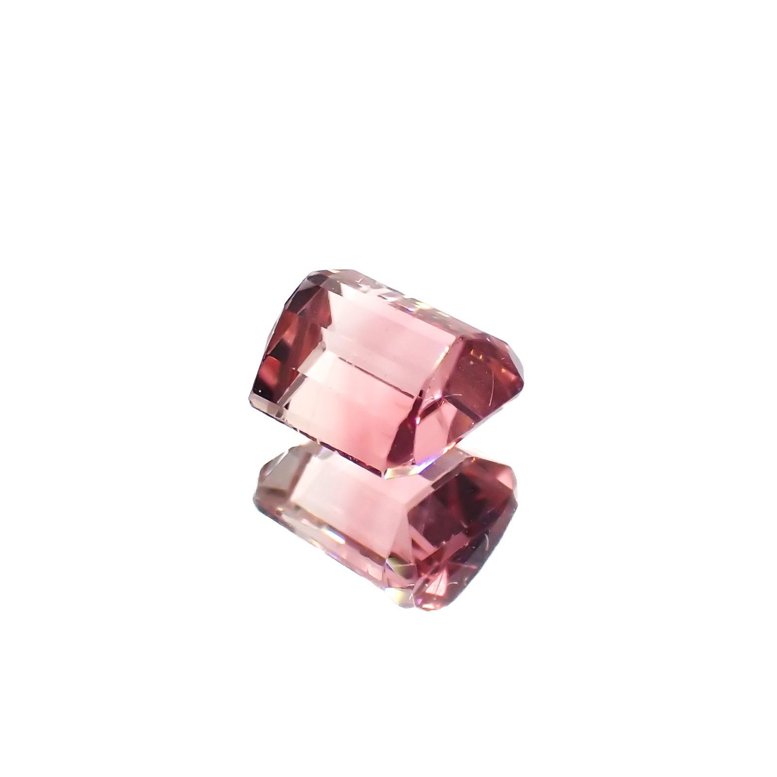 バイカラートルマリン(宝石名トルマリン)アフガニスタン産 1.53ct 識別済[221219559]6.2x6mm前後