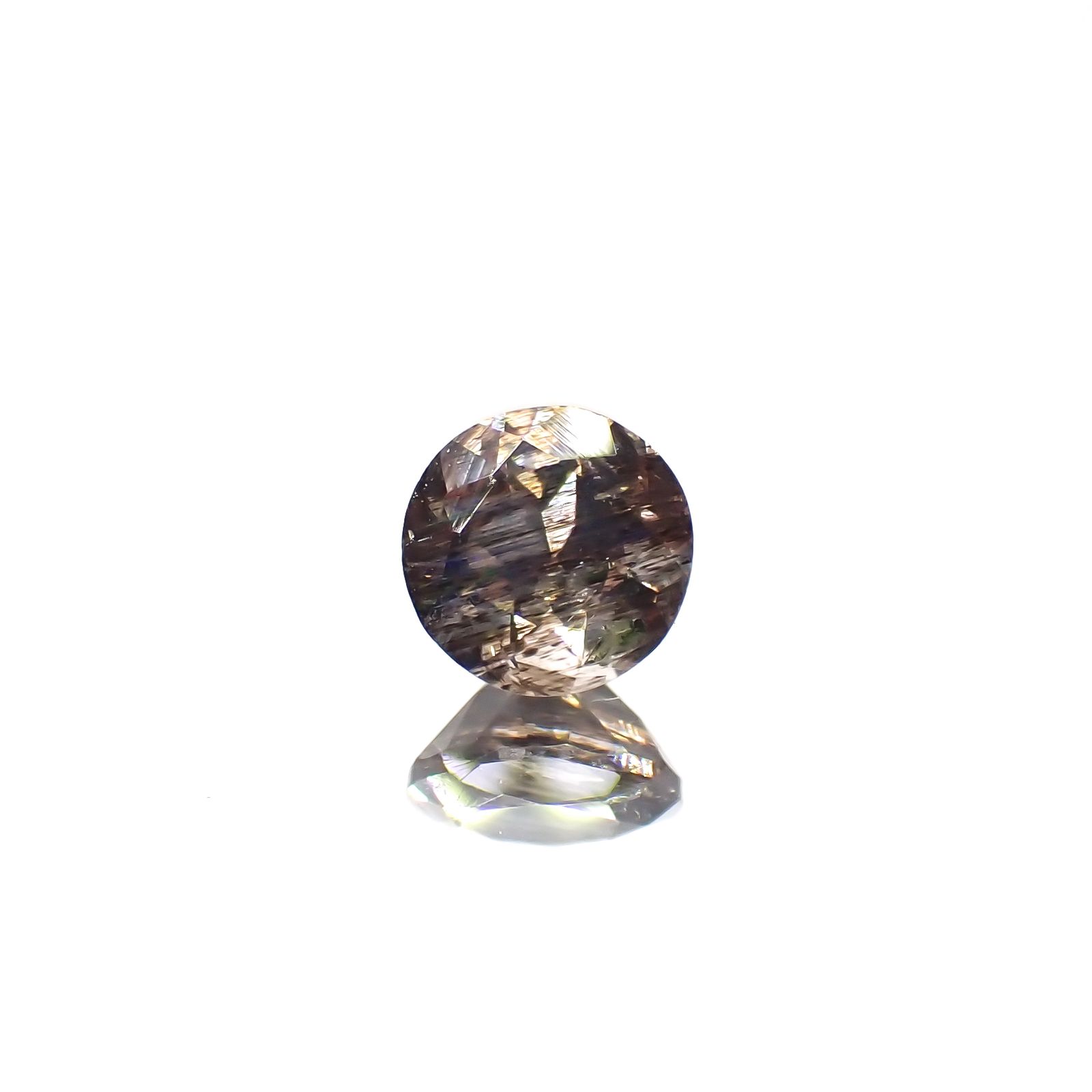 レインボースキャポライト ブラジル産 0.43ct[240326860]4.9x4.9mm前後