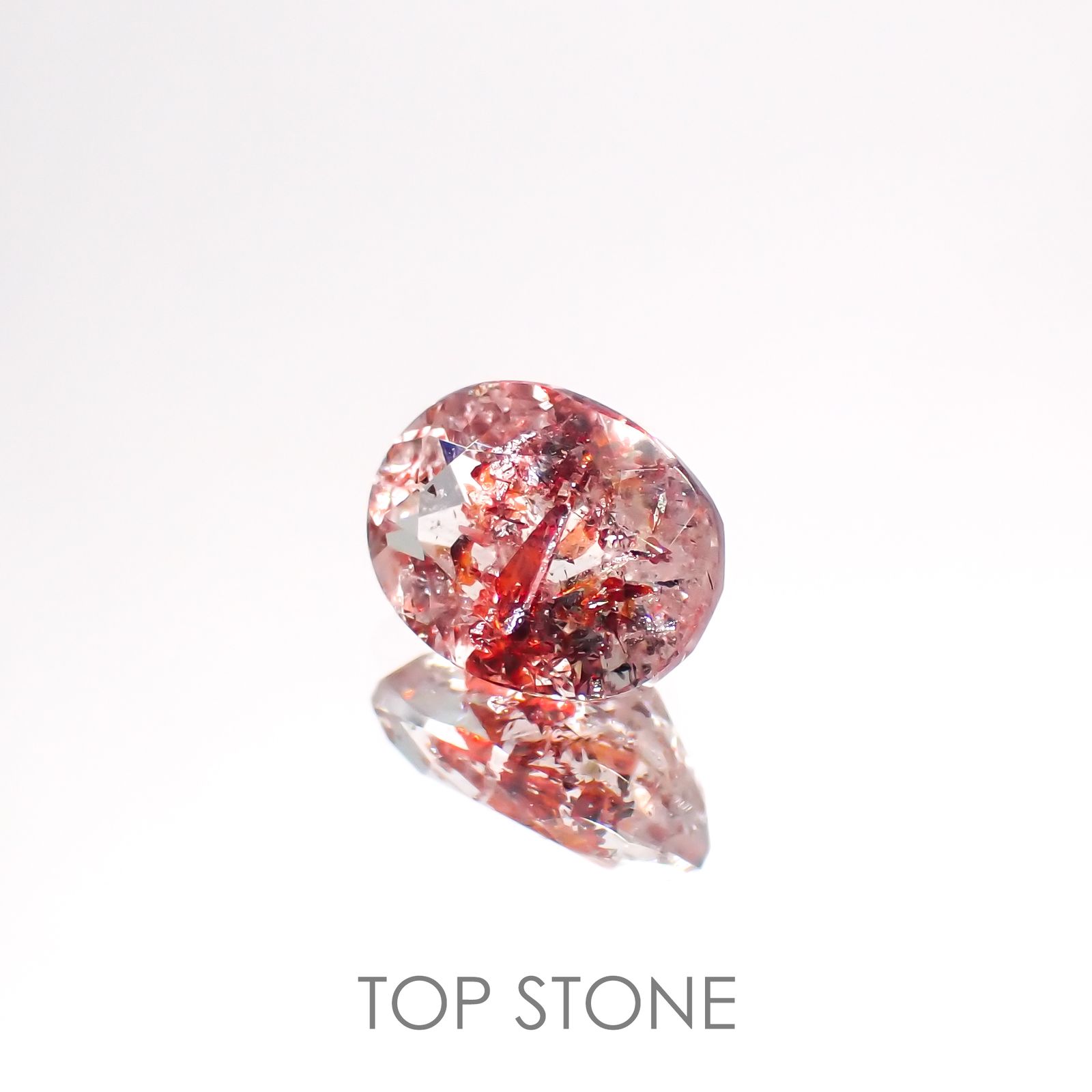 ファイヤークォーツ ナイジェリア産 1.54ct[220114742]8.7x6.5mm前後