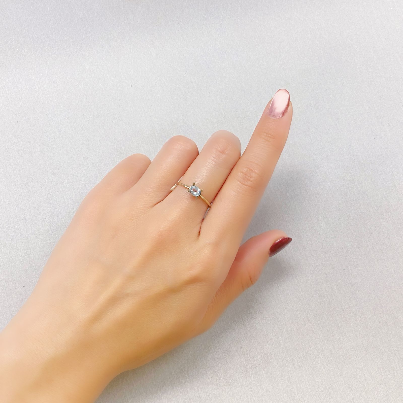 モンテブラサイト(宝石名モンテブラサイト)マダガスカル産 0.32ct 識別済[241229663]5.1x4mm前後