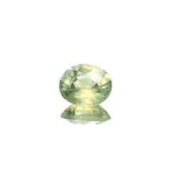 シルキーアレキサンドライト タンザニア産 0.59ct [241129513]5.7x4.7mm前後