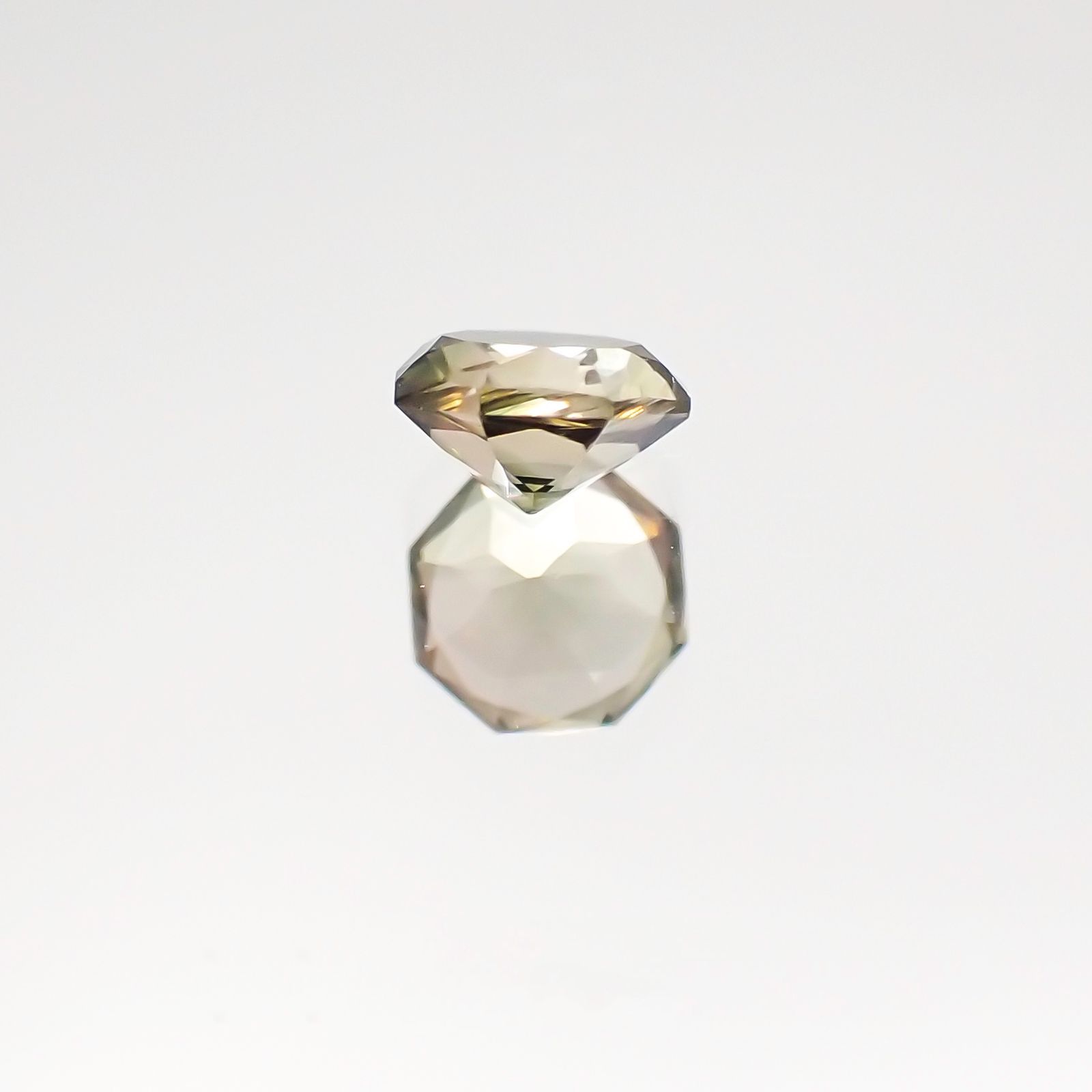 ◇オクタゴンカット◇バイカラートルマリンSA(宝石名トルマリン)ブラジル/アフリカ産 0.27ct 識別済[230622371]4x4mm前後