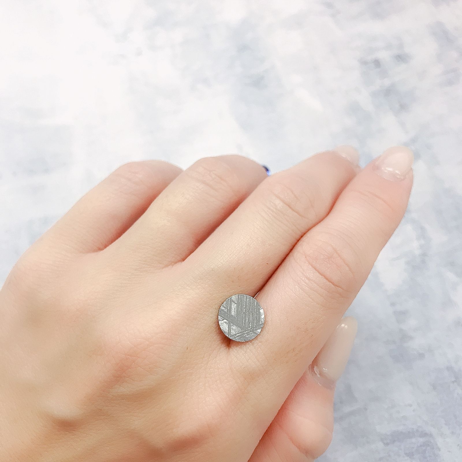 ムオニナルスタ隕石 発見地：スウェーデン 1.77ct[220616113]10x10mm前後
