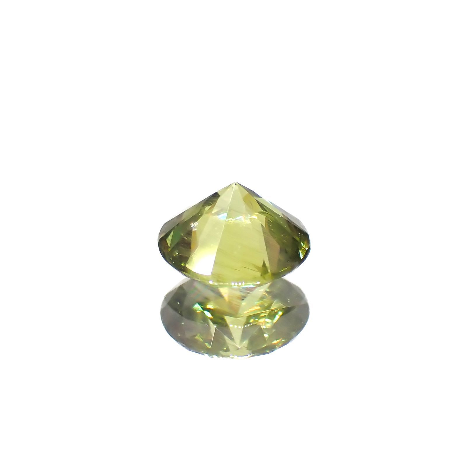 デマントイドガーネット(宝石名デマントイド・ガーネット)ロシア産 0.27ct 識別済[221219466]4x4mm前後