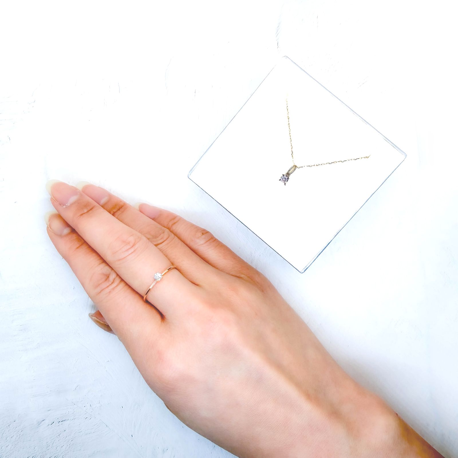 ◇ペアセット◇シルキーダイヤモンド 0.20ct(2pcs合計) / 2.9x2.9mm前後 [260431962]