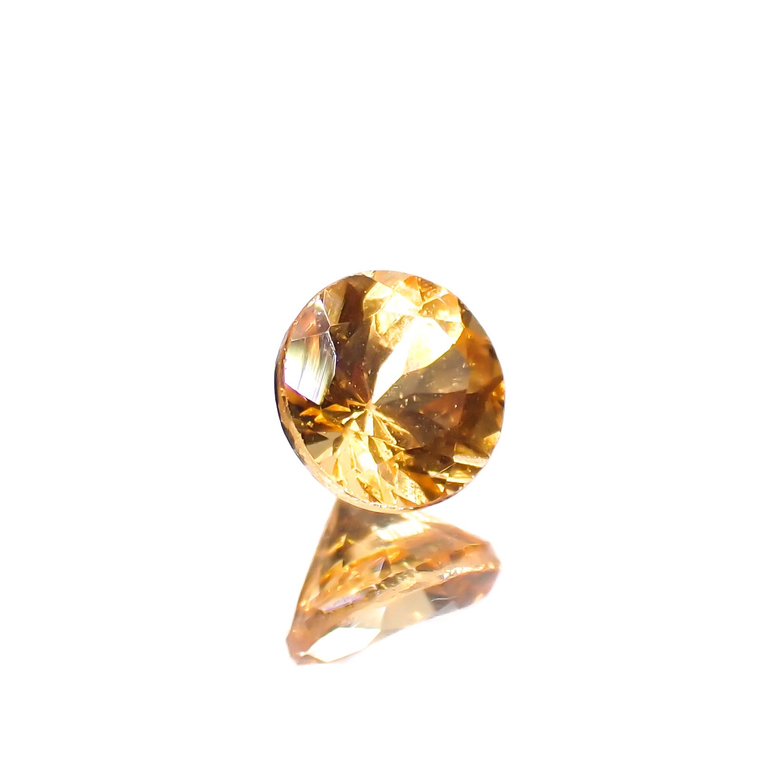 スペサルティンガーネット ナイジェリア産 0.32ct[230923374]3.8x3.8mm前後