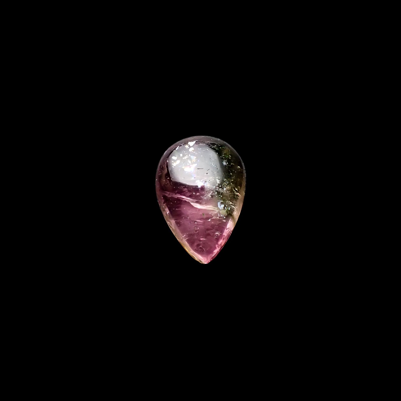 バイカラートルマリン コンゴ民主共和国産 0.49ct[240929153]6.8x4.6mm前後