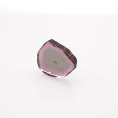 ウォーターメロントルマリン 原石スライス  ブラジル産 2.90ct[221018620]11.6x10.2mm前後