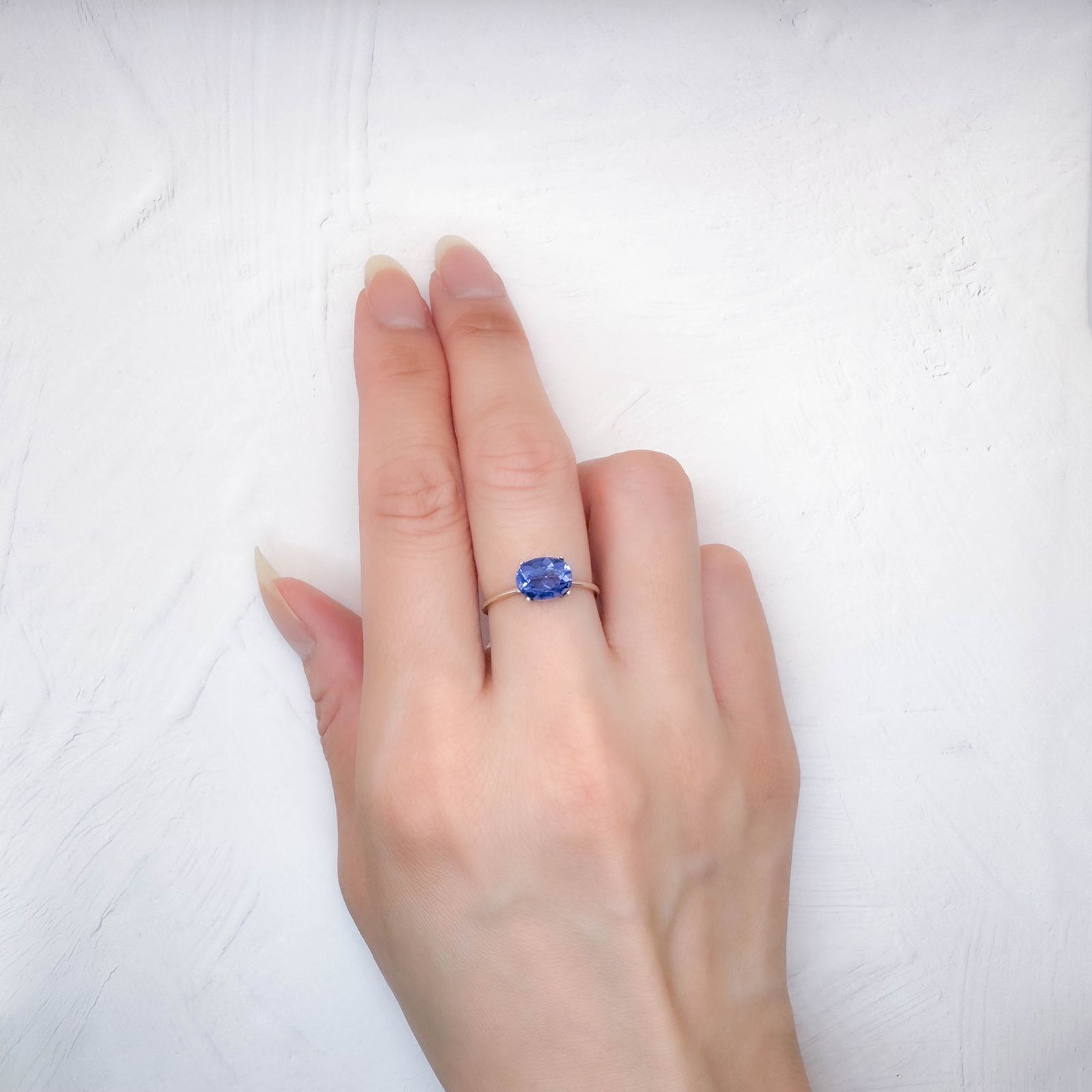 カラーチェンジフローライト ブラジル産 1.50ct / 8x6.1mm前後 [250530453]