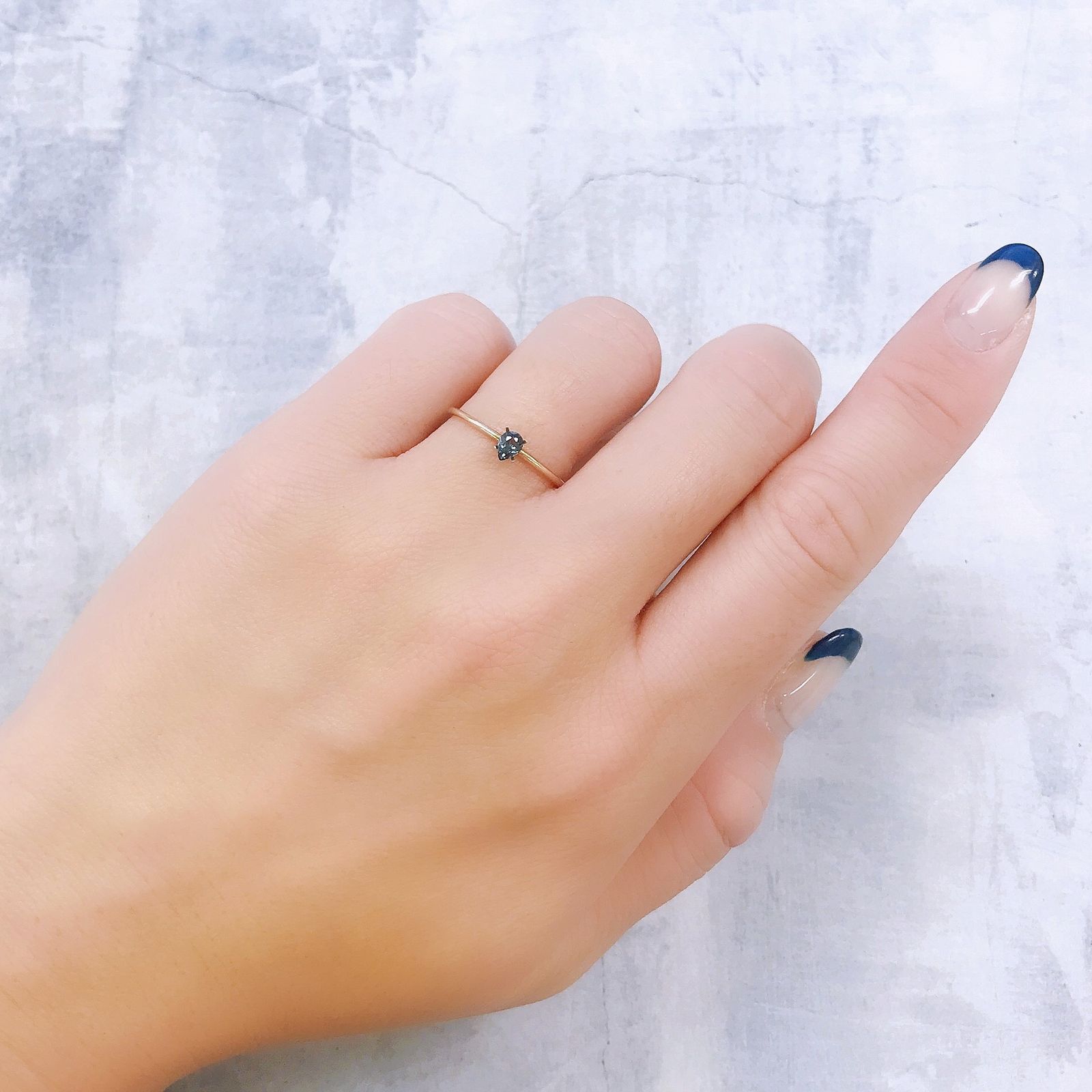カラーチェンジガーネット アレキタイプ(宝石名ガーネット)マダガスカル・ベキリー産 0.14ct 識別済[221119062]4x2.9mm前後