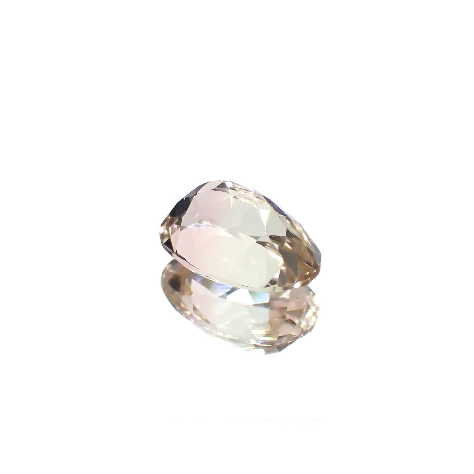 バイカラートルマリン(宝石名トルマリン)ブラジル産 0.88ct 識別済[221219557]7.3x5mm前後