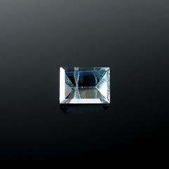 ◇ミラーカット◇アクアマリン モザンビーク産 0.83ct[240226100]6.8x4.9mm前後