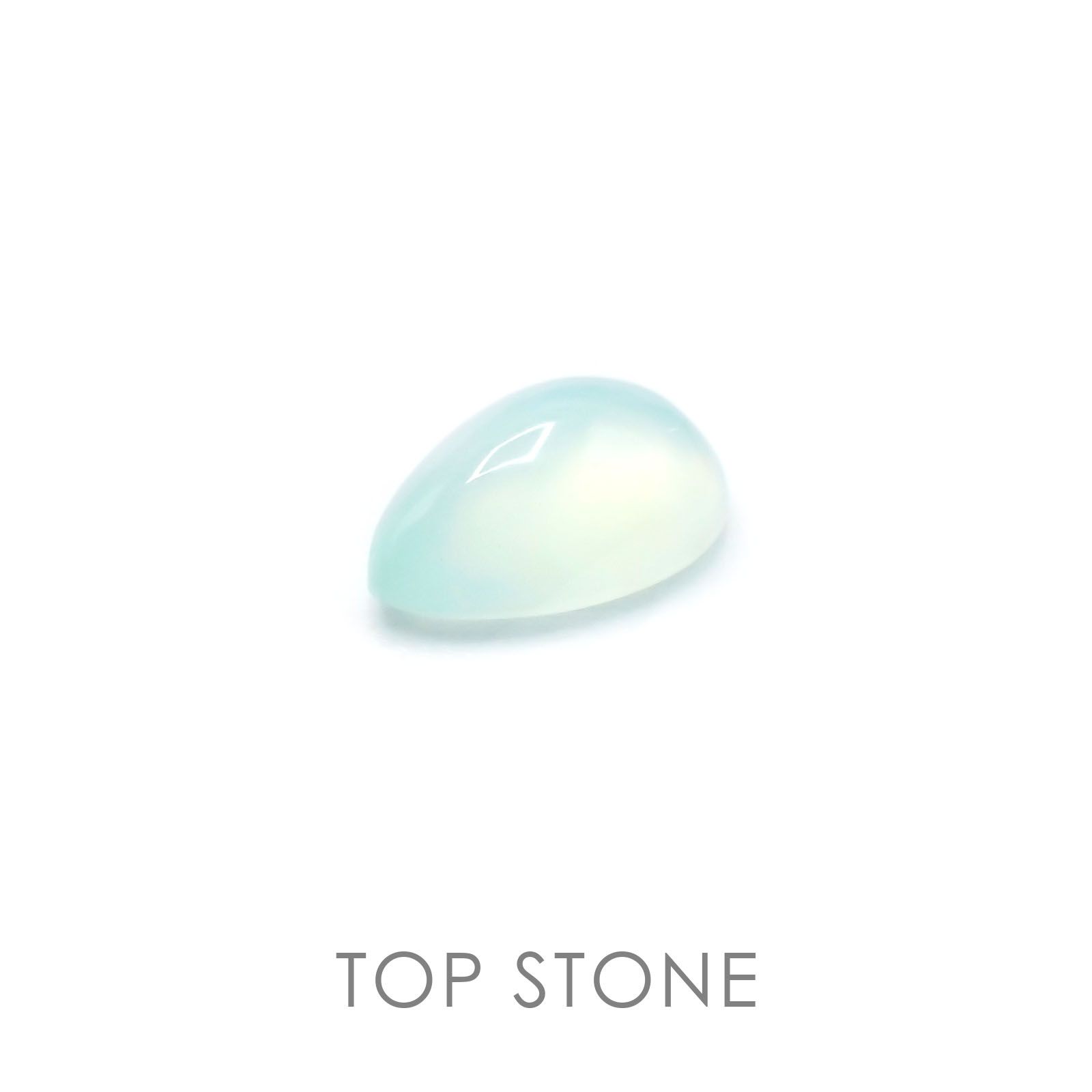 ブルーオパール ペルー産 ルース 0.96ct[20106182]8.7×6mm前後