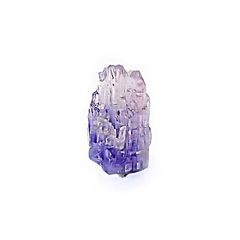 バイカラータンザナイト 原石 タンザニア産 3.77ct / 14x8mm前後 [260424989]