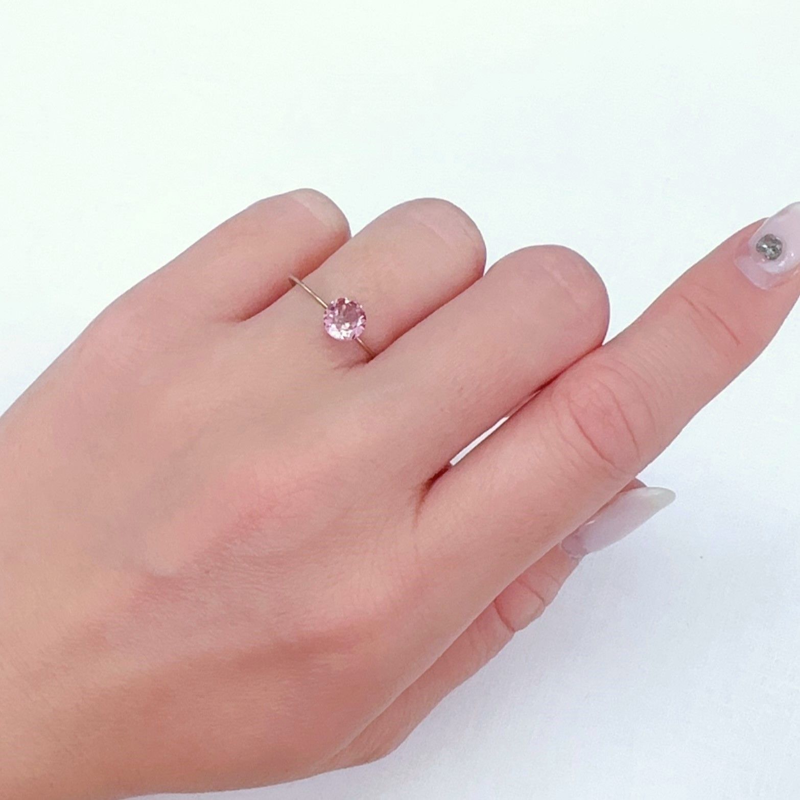 カラーシフトマラヤガーネット タンザニア産 0.89ct[231124342]5.9x5.9mm前後
