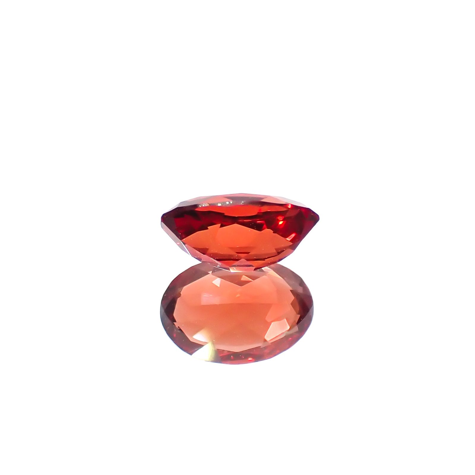 アンデシン(宝石名アンデシン/ラブラドライト)チベット産 0.56ct 識別済[231023727]6.8x4.7mm前後
