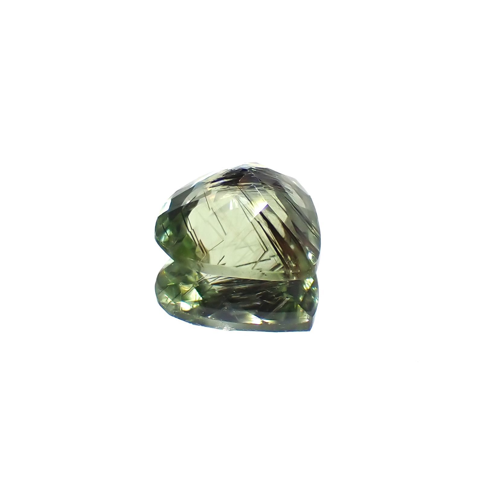 ルドウィジャイトインペリドット パキスタン産 1.27ct[230220726]7.5x7.3mm前後