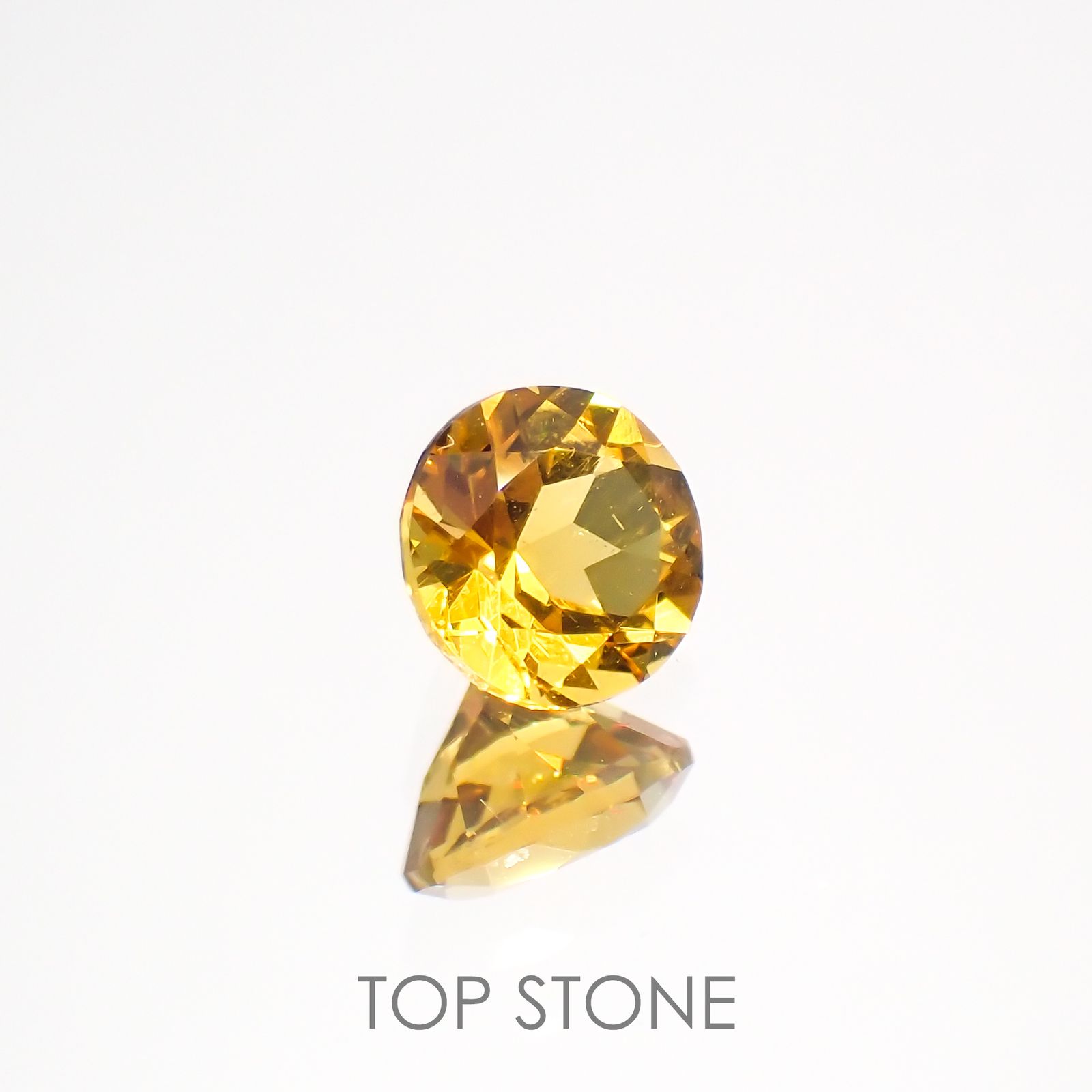 ゴールデンベリル(宝石名ゴールデン・ベリル)ブラジル産 0.45ct 識別済[220115414]5x5mm前後