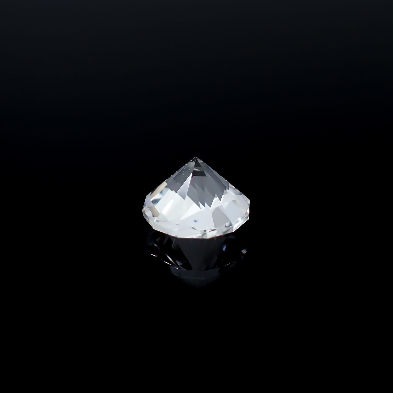 ◇カスタムカット◇ハーキマーダイヤモンド アメリカ・ニューヨーク州産 2.12ct / 8.7x8.5mm前後 [260632481]