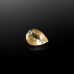 ニードルイントパーズ(チューブイントパーズ) ブラジル・ミナスジェライス州産 9.78ct[240225887]16.3x11.9mm前後