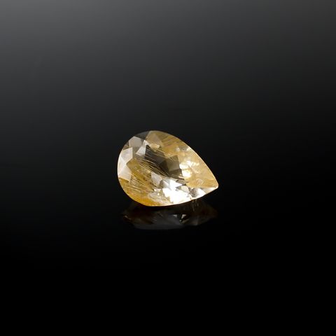 ニードルイントパーズ(チューブイントパーズ) ブラジル・ミナスジェライス州産 9.78ct[240225887]16.3x11.9mm前後