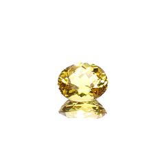 イエローベリル ブラジル産 2.36ct[240728555]9.9x7.9mm前後