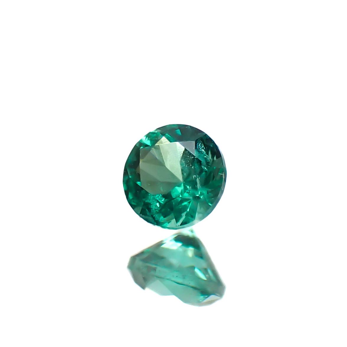 ノンオイルエメラルド ロシア産 0.052ct [250330103]2.3x2.3mm前後