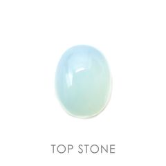 ブルーオパール ペルー産 ルース 1.12ct[21019181]8.9×6.9mm前後