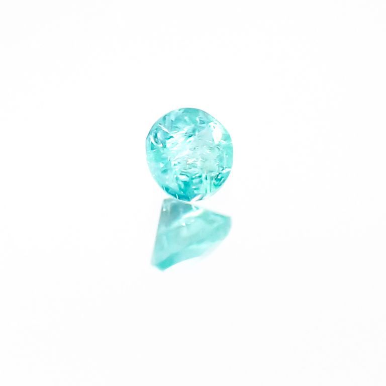 パライバトルマリン ブラジル産 ルース 0.05ct[20126977]2.2×2.2mm前後