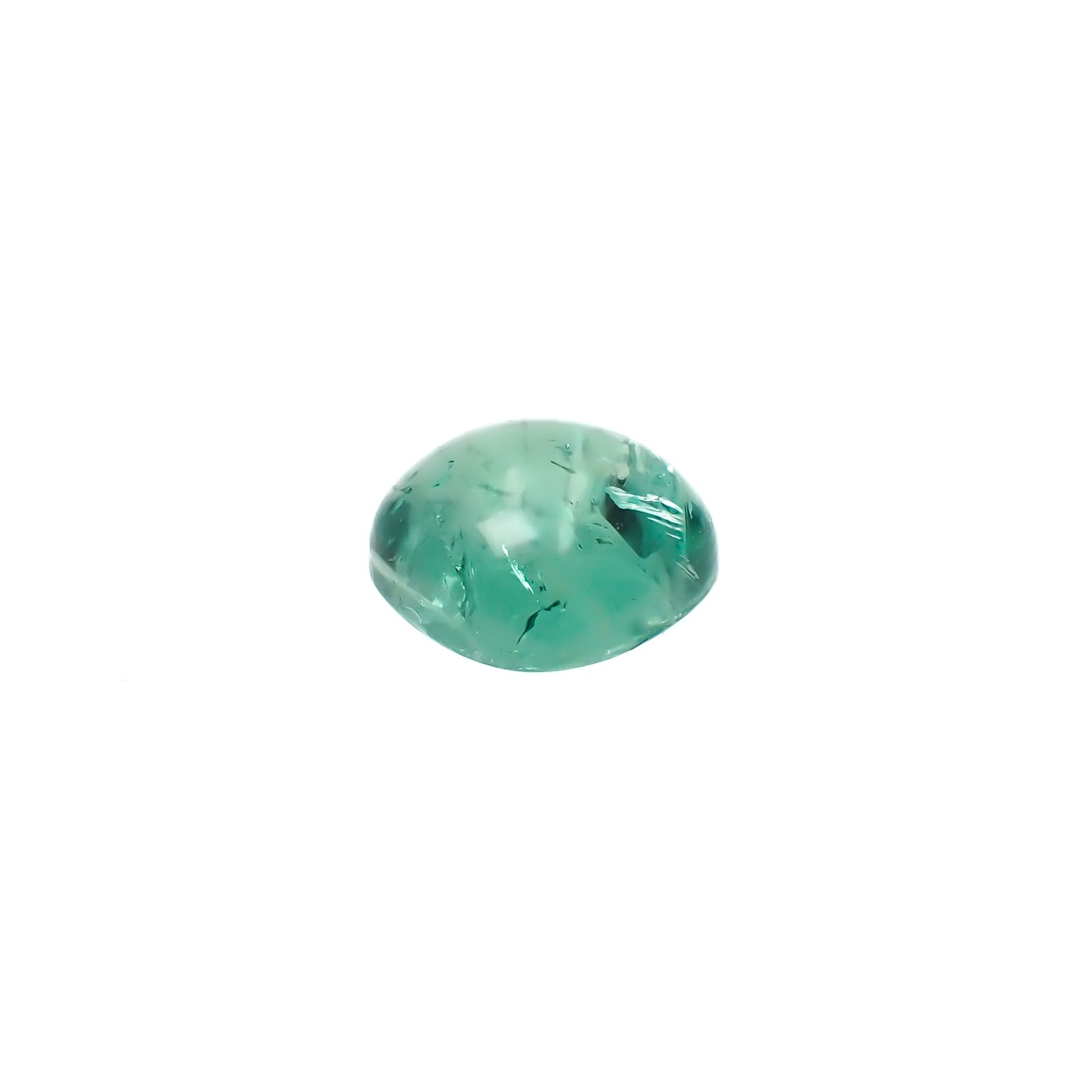 フローライト フルオレッセンス イギリス・ロジャリー鉱山産 3.24ct[240527711]8.4x8.3mm前後