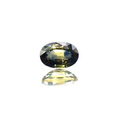 バイカラーサファイア(宝石名バイカラー・サファイア) タンザニア産 0.72ct 識別済[210711564]6.2×4.2mm前後