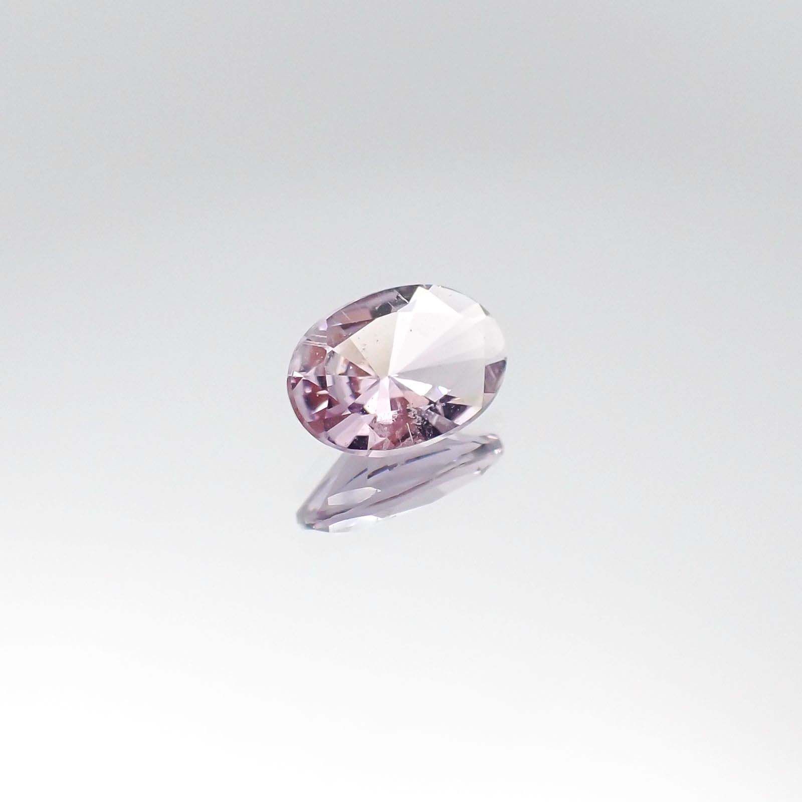マリアライト(宝石名パープル・スキャポライト)タンザニア産 0.53ct 識別済[230722925]7.1x4.9mm前後