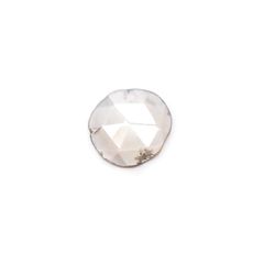 スライスダイヤモンド(宝石名ダイアモンド) 南アフリカ産 0.21ct 識別済[21036570]6.1×5.8mm前後