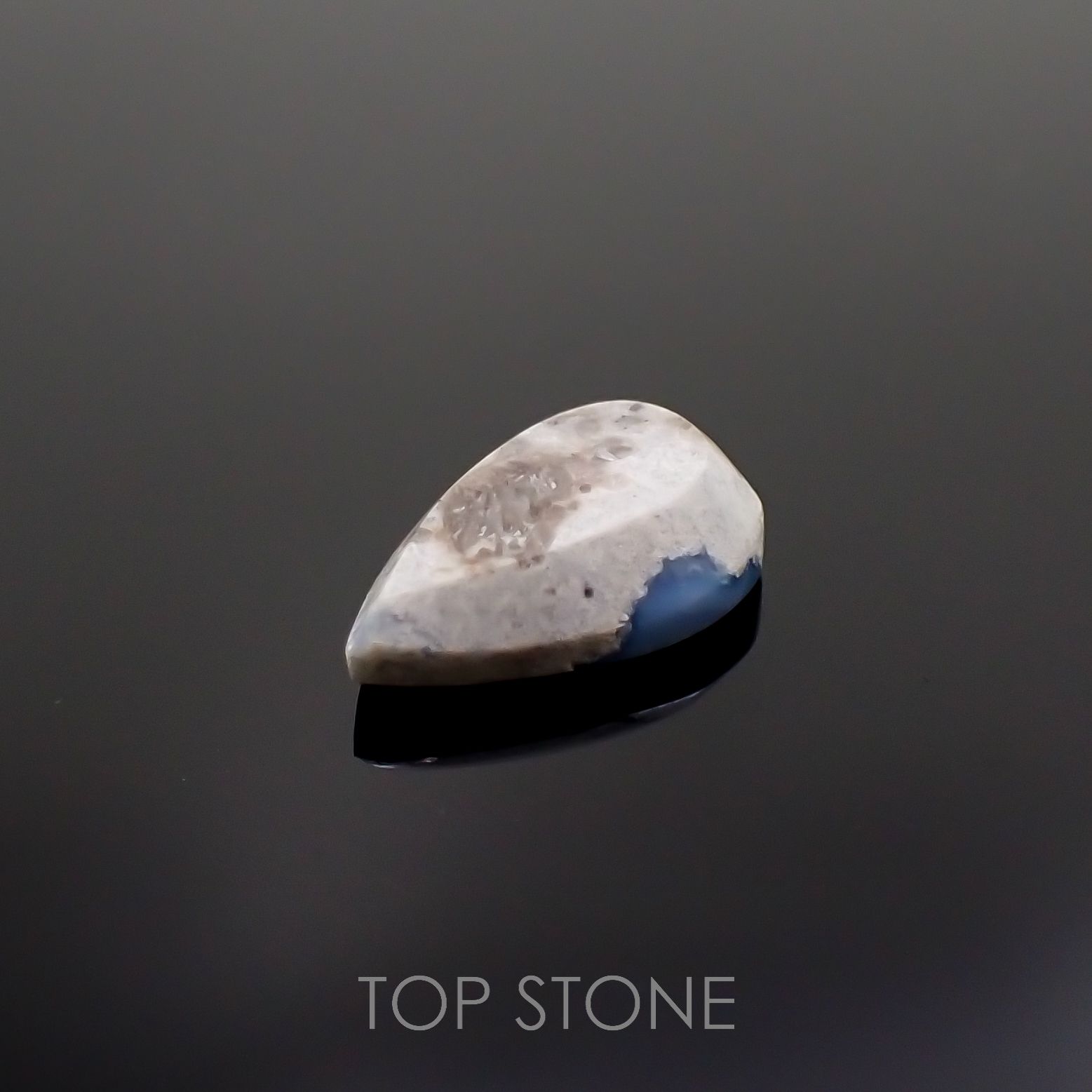 マトリックスブルーオパール アメリカ・オレゴン州産 2.61ct[220917814]13.1x8.3mm前後