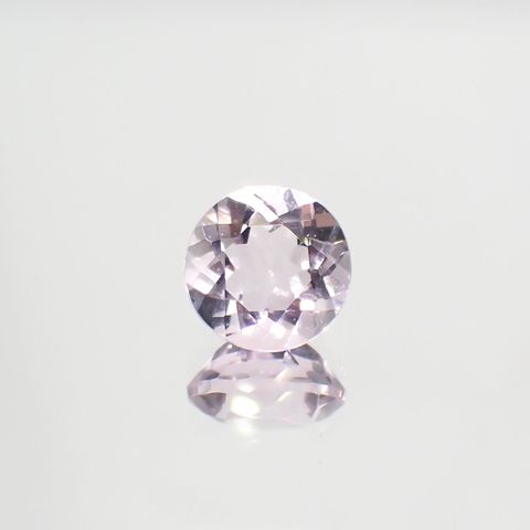 ピンクフローライト(宝石名フルオライト)ブラジル産 3.14ct 識別済[220115126]8.9x8.8mm前後