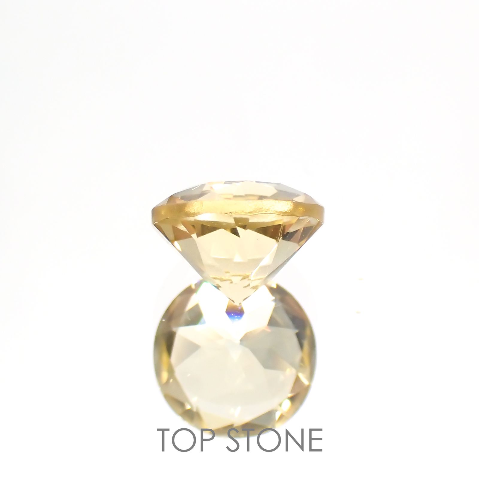 イエローベリル(宝石名イエロー・ベリル)ブラジル産 1.24ct 識別済[211113652]7x7mm前後