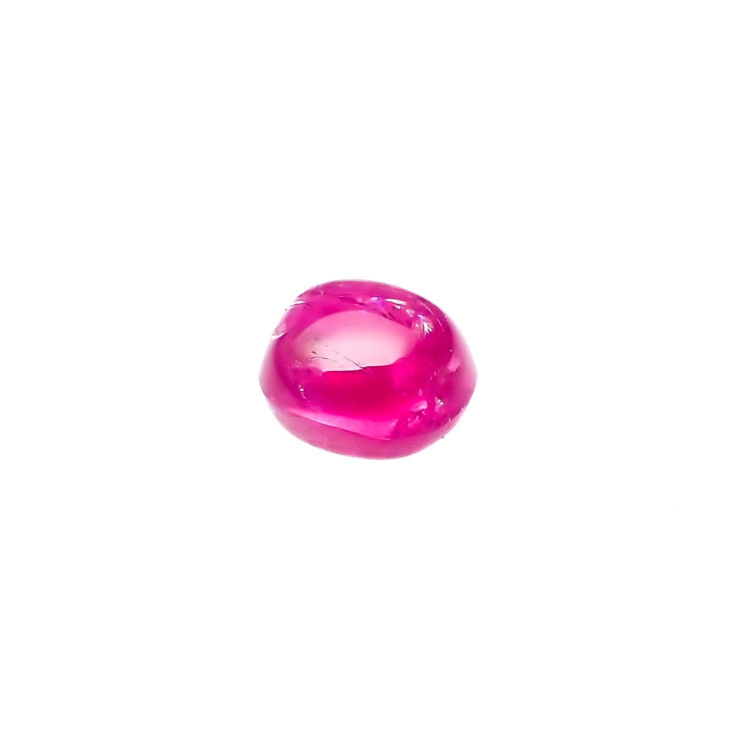 ルビー 非加熱(宝石名ルビー)ビルマ産 0.67ct 識別済[240628061