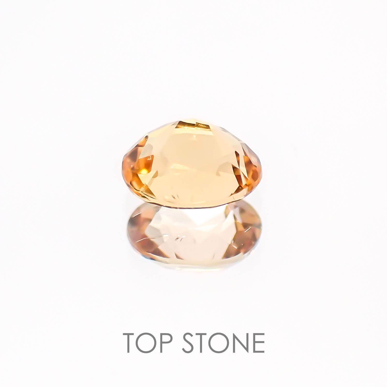 インペリアルトパーズ ブラジル産 ルース 0.31ct[20117854]4.5×3.4mm前後