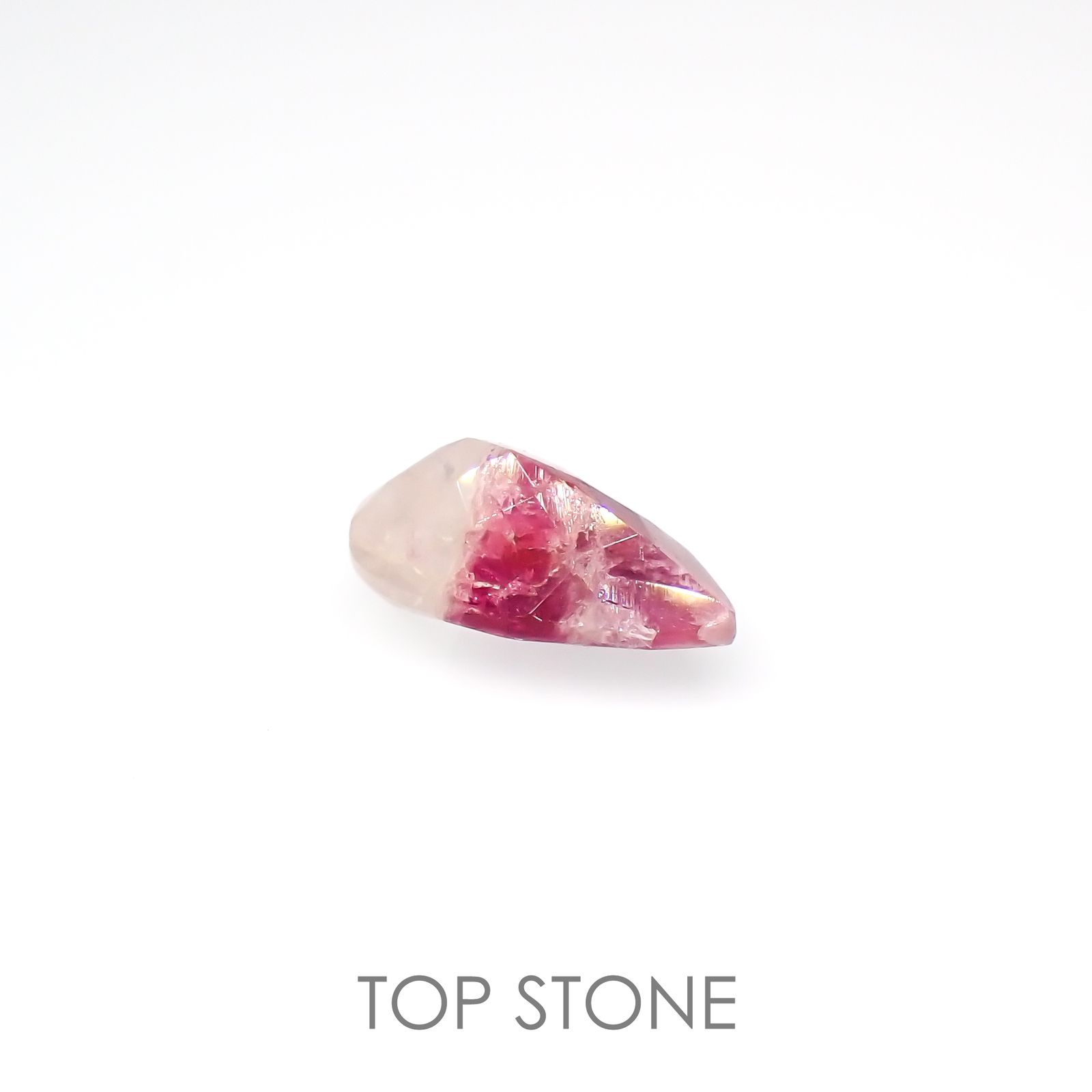トルマリンインクォーツ ブラジル産 1.55ct[230220445]10.6x6.6mm前後