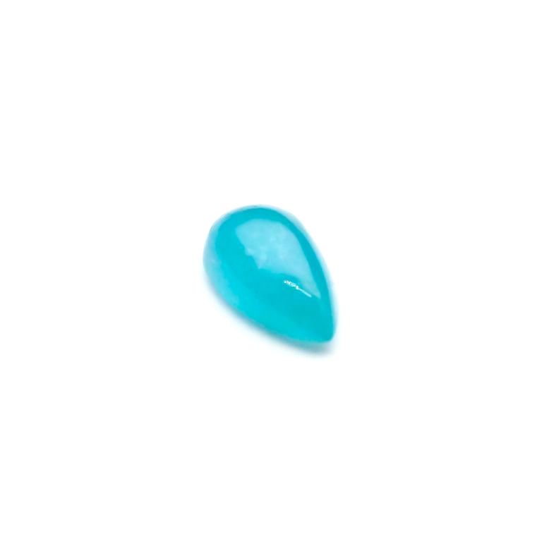 パライバトルマリン(宝石名トルマリン/別名パライバ・トルマリン) ブラジル産 0.528ct ソ付(宝貴協)[210711747]6.9×3.9mm前後